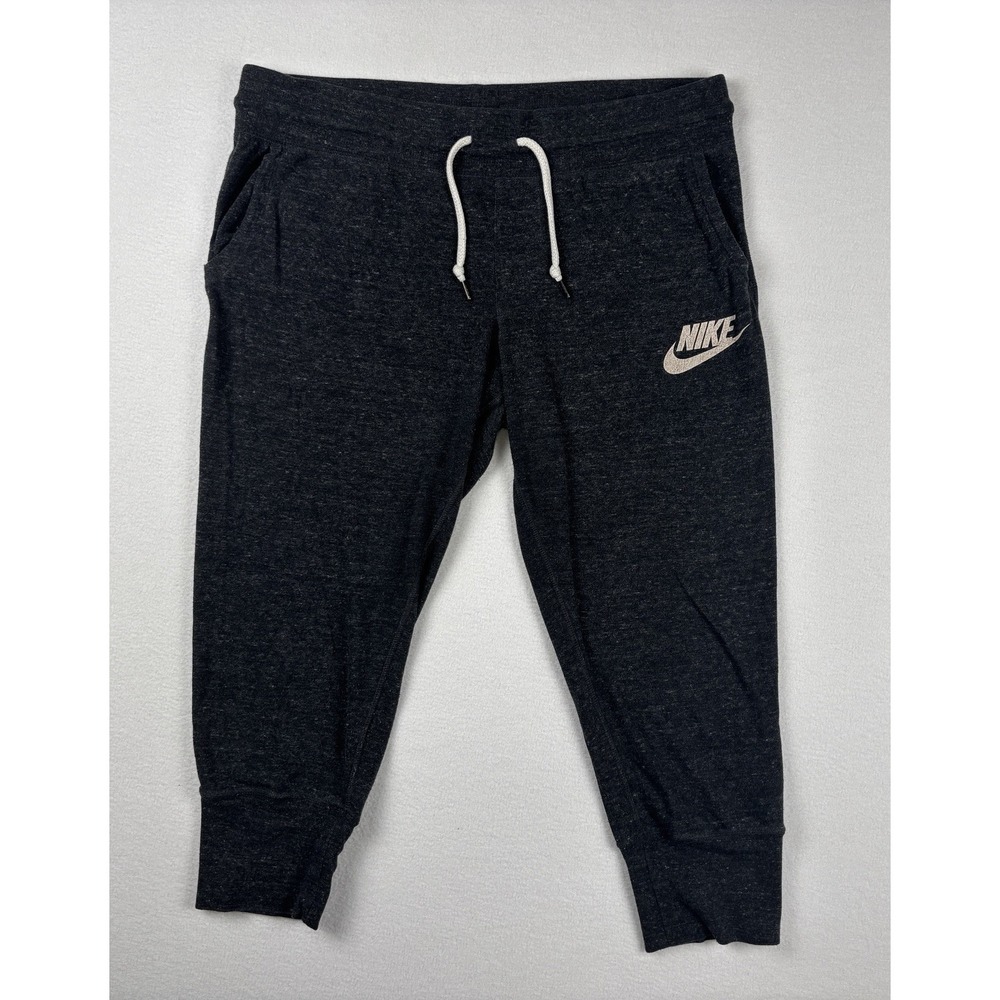 Nike Joggers Men's Medium Tri-Blend Fleece Sweatpants Dark‎ Gray 813875-010